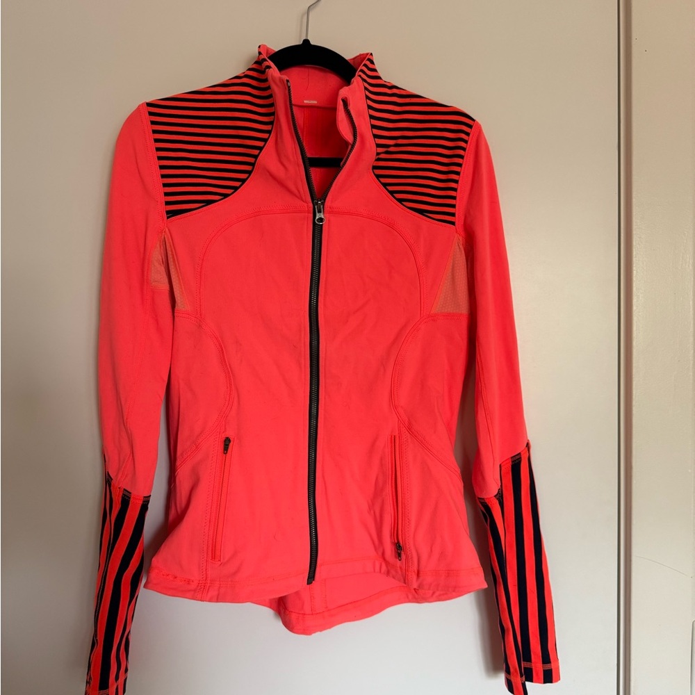Women's Neon Striped Jacket